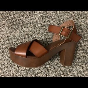 New! Block Heel Sandal